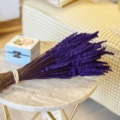 Experience, Lot De 3 Bouquets De Fleurs Naturelles De Lavande Préservées De Culture écologique, De Fabrication Artisanale Et De Première Qualité. -Pas Cher Flore Calme Magasin 97502943 5