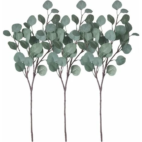 Guirlande D'Eucalyptus Artificielle Longues Feuilles De Dollar En Argent Plantes À Feuillage Plantes À Feuillage Branches En Plastique Artificielles Arbustes De Verdure 3 Guirlande D'Eucalyptus Artificielle Longues Feuilles De Dollar En Argent Plantes À Feuillage Plantes À Feuillage Branches En Plastique Artificielles Arbustes De Verdure