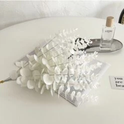 20 Pcs Artificielle Argent Eucalyptus Branches 38 Cm Pulvérisation Feuille D'Eucalyptus Pour Vacances Plantes Fête De Mariage Jardin Bureau À Domicile Extérieur Intérieur Décoration