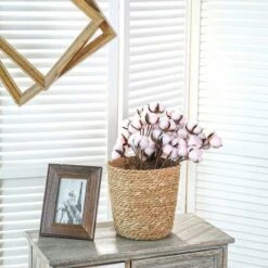 Paquet De 30 Tiges De Coton Fleurs De Coton Séchées Naturellement Décor De Style Ferme Fleurs Séchées Décoration De La Maison Accessoires Photo Décoration D'ambiance -Pas Cher Flore Calme Magasin 97563691 3