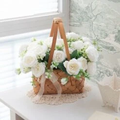 4 Bouquets De Roses Artificielles Faux Bouquet Bouquet De Décoration De Mariage En Soie 10 4 Bouquets De Roses Artificielles Faux Bouquet Bouquet De Décoration De Mariage En Soie -Pas Cher Flore Calme Magasin 97565088 4