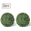 Boules 2 Pcs Boule Topiaire Artificielle 28cm,33cm 2 Boules 2 Pcs Boule Topiaire Artificielle 28cm,33cm -Pas Cher Flore Calme Magasin 97634152 1