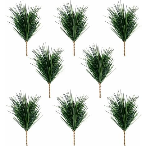 Paquet De 60 Branches D'aiguille De Pin Vert Faux Petites Tiges De Branche De Pin Pour La Décoration De Guirlande De Noël Maison Vacances Jardin 4 Paquet De 60 Branches D'aiguille De Pin Vert Faux Petites Tiges De Branche De Pin Pour La Décoration De Guirlande De Noël Maison Vacances Jardin – Image 2