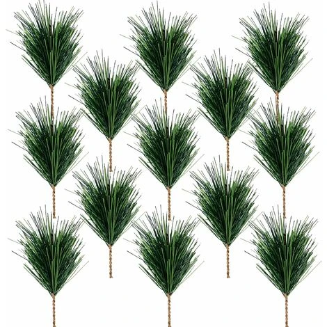 Paquet De 60 Branches D'aiguille De Pin Vert Faux Petites Tiges De Branche De Pin Pour La Décoration De Guirlande De Noël Maison Vacances Jardin 3 Paquet De 60 Branches D'aiguille De Pin Vert Faux Petites Tiges De Branche De Pin Pour La Décoration De Guirlande De Noël Maison Vacances Jardin