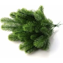 Lot De 50 Branches De Pin Artificielles Pour Couronne De Noël Ou Décoration De Jardin 248cm Lot De 30.