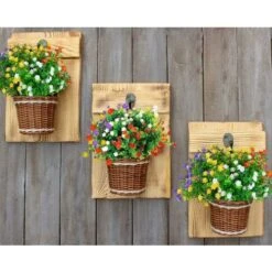 8 Bouquets Fleurs Artificielles Deco, 4 Couleurs UV Résistant Bouquet En Plastique Fleurs Buissons De Fleurs Plantes Suspendues Plantes Artificielles Pour Maison Balcon Jardin Extérieur 10 8 Bouquets Fleurs Artificielles Deco, 4 Couleurs UV Résistant Bouquet En Plastique Fleurs Buissons De Fleurs Plantes Suspendues Plantes Artificielles Pour Maison Balcon Jardin Extérieur -Pas Cher Flore Calme Magasin 98898857 4